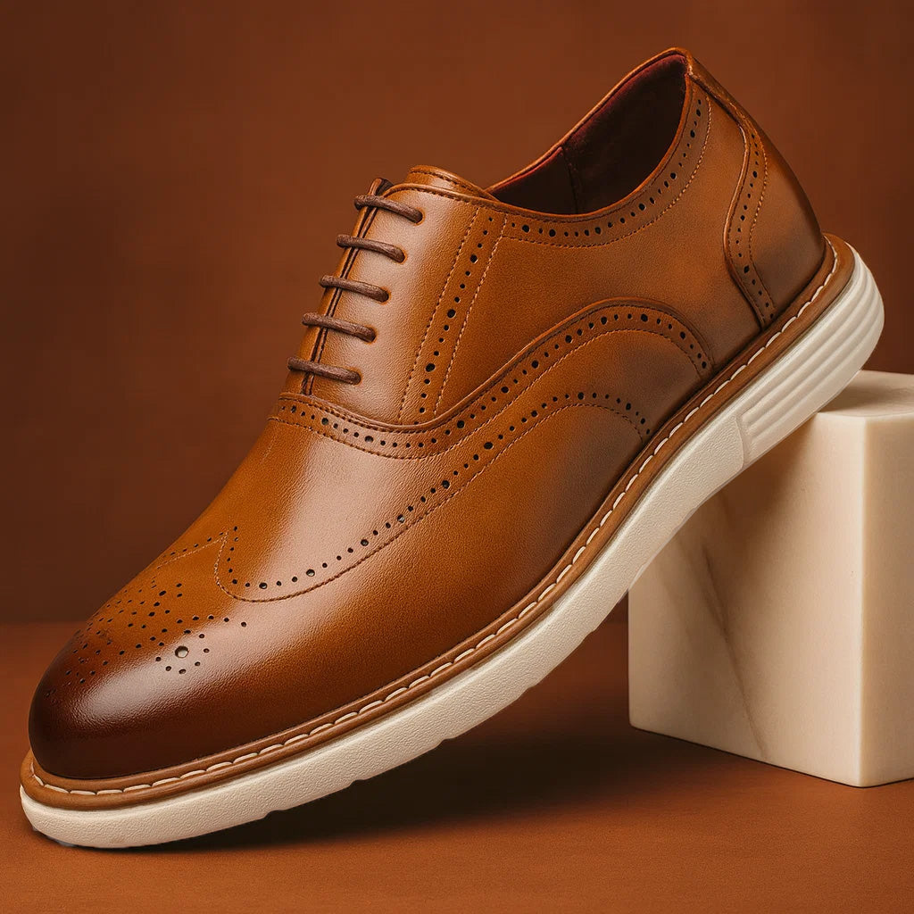 Matteo Leather Wingtip Oxford