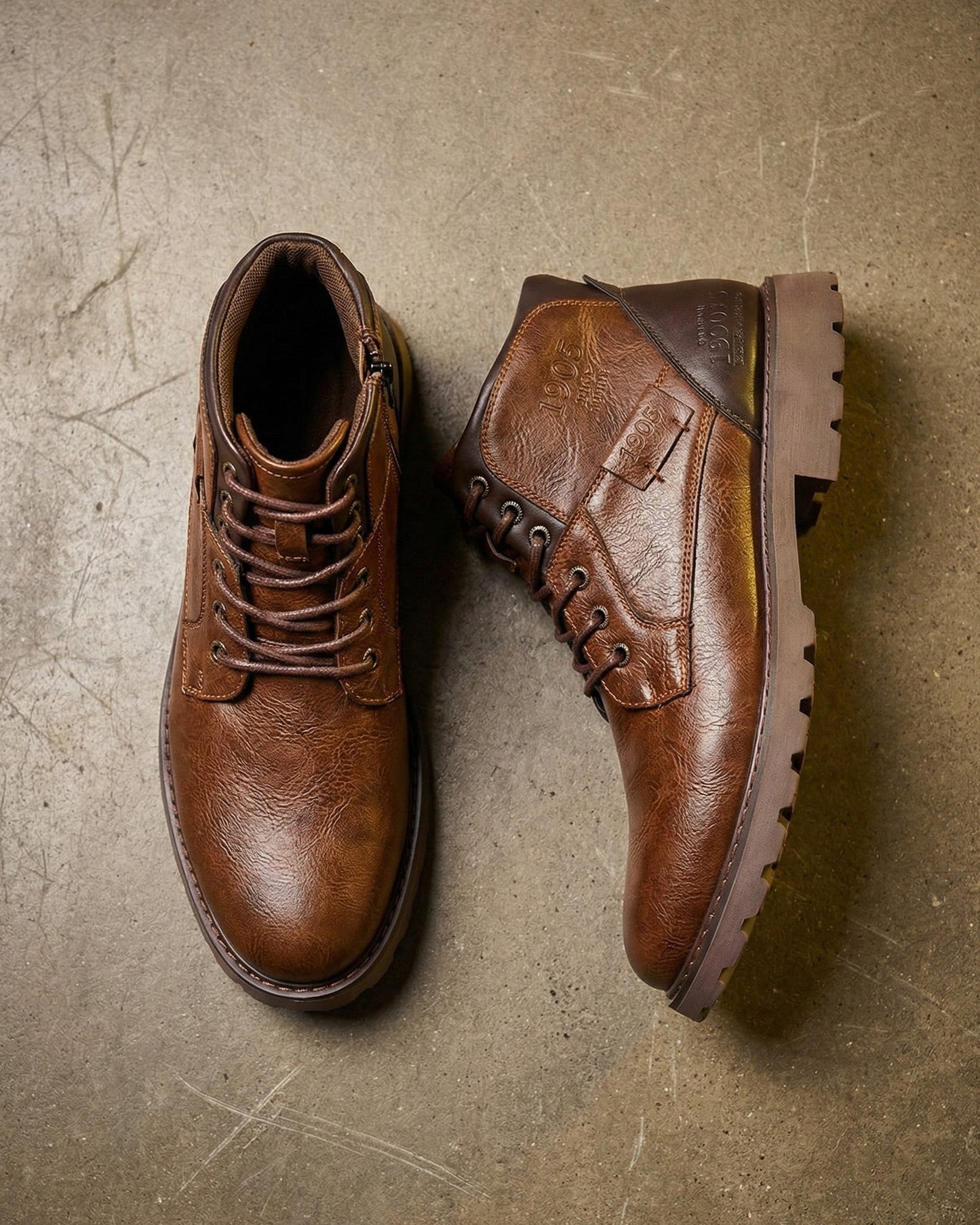 Ettore Leather Boots