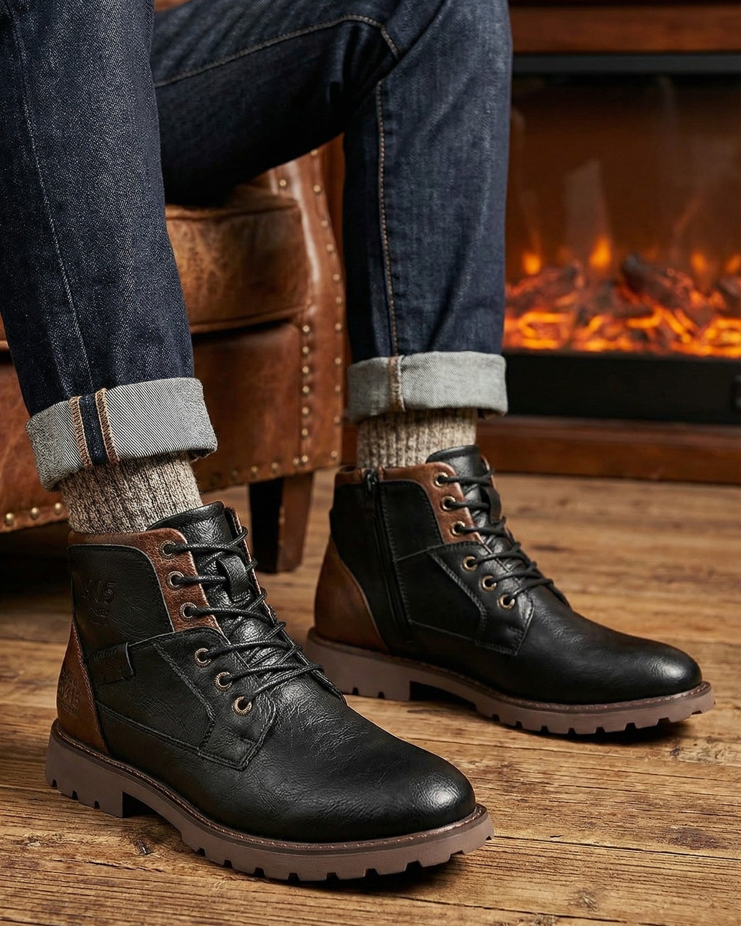 Ettore Leather Boots