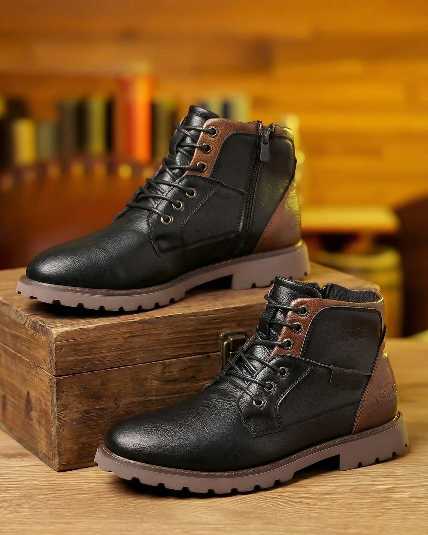 Ettore Leather Boots
